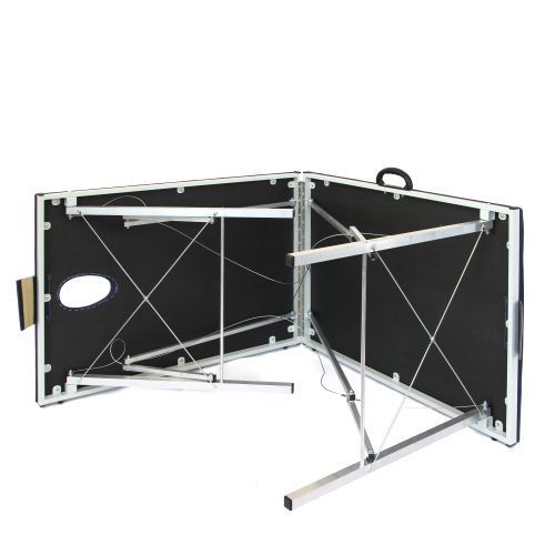 Heliox Массажный стол складной с системой тросов 190*70 см (T190) Черный цвет фото 2