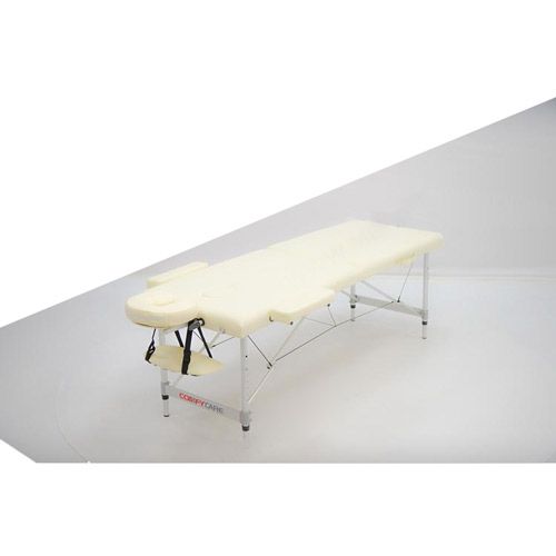 Массажный стол (15204) MET Coinfy STANDART 02-х секц., ultra ligh алюминий, кремовый