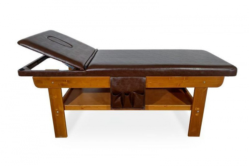 Стационарный массажный стол TEAL Station Wood (75x200x70см) цвет коричневый