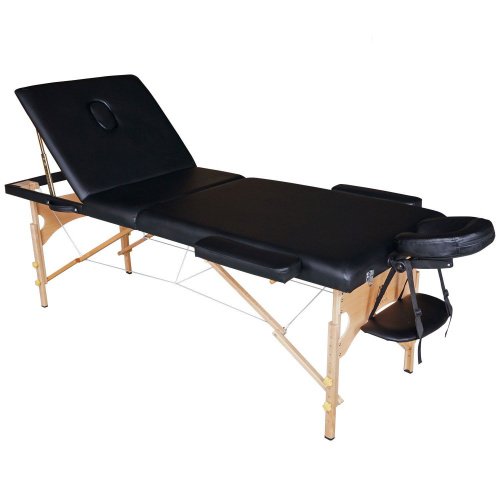 Черный массажный стол DFC Nirvana Relax Pro TS3021_B1 фото 2